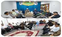 دیدار مسئولان با امام جمعه شهرستان دیلم